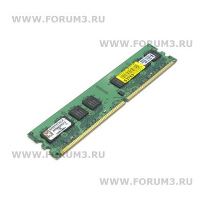   DDR-II 2Gb 800MHz PC-6400 Kingston (KVR800D2N6K2/2G) 2*1 KIT, RTL