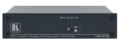 Kramer VS-21B Коммутатор 2x1 композитного видео (разъемы BNC) и аудио или компонентных сигналов выс