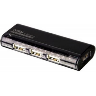Концентратор ATEN (UH284Q9-A Black) 4-port USB2.0 Hub
