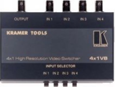 Kramer 4x1VB Коммутатор 4x1 (разъемы BNC), 400 МГц